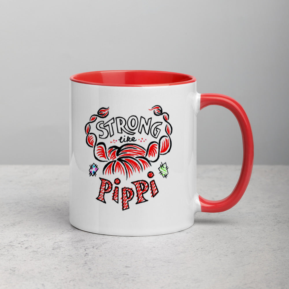 Strong Like Pippi Color Mug - Fables and Tales