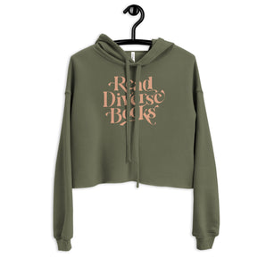 Read Diverse Crop Hoodie