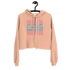 Happily Never After Hero/Villain Crop Hoodie