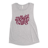 Bookish Vibes Ladies’ Muscle Tank - Fables and Tales