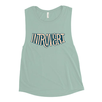 Introvert Ladies’ Muscle Tank - Fables and Tales