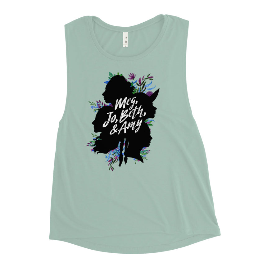 March Sisters Ladies’ Muscle Tank - Fables and Tales