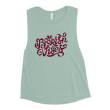 Bookish Vibes Ladies’ Muscle Tank - Fables and Tales