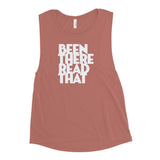 Been There Read That Ladies’ Muscle Tank - Fables and Tales