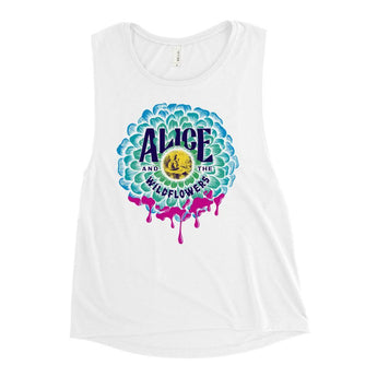 Alice and the Wildflowers Ladies’ Muscle Tank - Fables and Tales