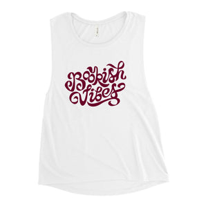 Bookish Vibes Ladies’ Muscle Tank - Fables and Tales