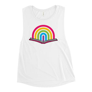 Rainbow Reader Ladies’ Muscle Tank