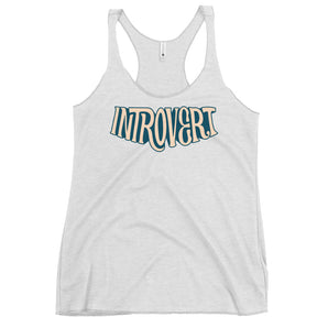 Introvert Racerback Tank