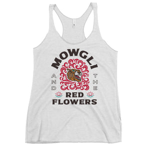 Mowgli and the Red Flowers Racerback Tank