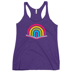 Rainbow Reader Racerback Tank