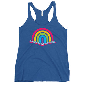 Rainbow Reader Racerback Tank