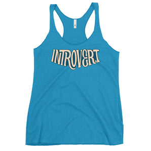 Introvert Racerback Tank