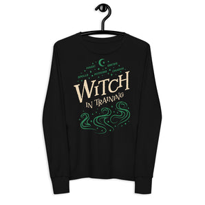 Witch In Training Youth Long Sleeve Tee - Fables and Tales