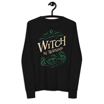 Witch In Training Youth Long Sleeve Tee - Fables and Tales