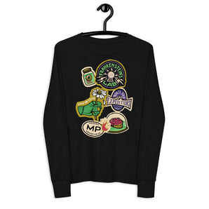 Frankenstein Bumper Story Youth Long Sleeve Tee - Fables and Tales