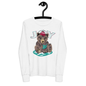 Woodland Wonderland Youth Long Sleeve Tee - Bear