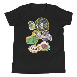 Frankenstein Bumper Story Youth Tee