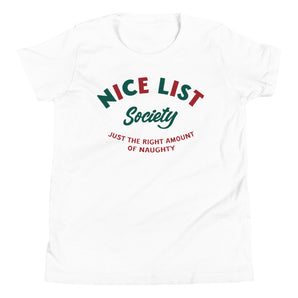 Nice List Society Youth Tee